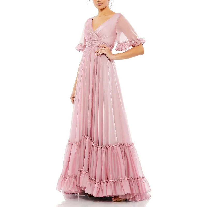 Womens Chiffon Formal Evening Dress